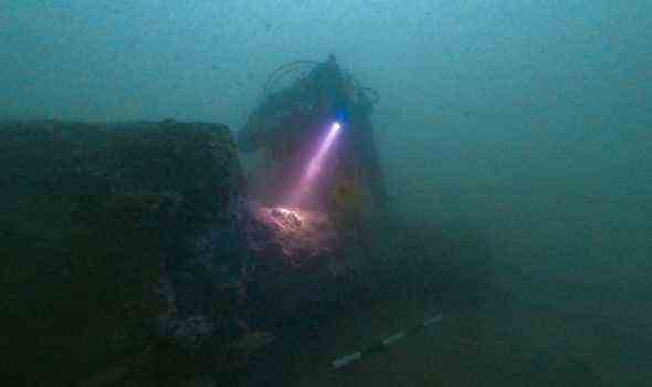 Schiffswrack der HMS Northumberland