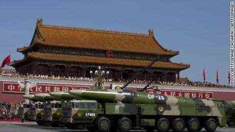 Pentagon warnt, dass China sein Nukleararsenal rasch ausbaut