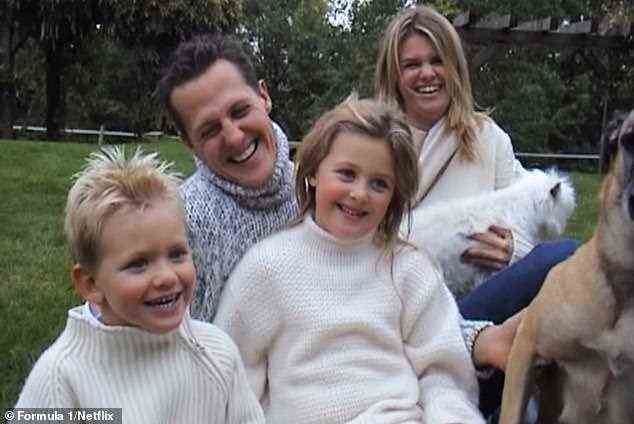 Corinna und Michael heirateten 1995 und haben zwei gemeinsame Kinder, Gina und Mick, der seinem Vater in die Formel 1 gefolgt ist