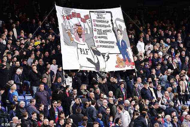 Crystal Palace wird nach dem umstrittenen Newcastle-Banner seiner Fans wahrscheinlich FA-Sanktionen vermeiden