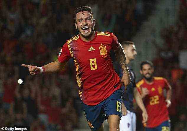 Der letzte Länderspieleinsatz des 26-Jährigen für Spanien kam im November 2019