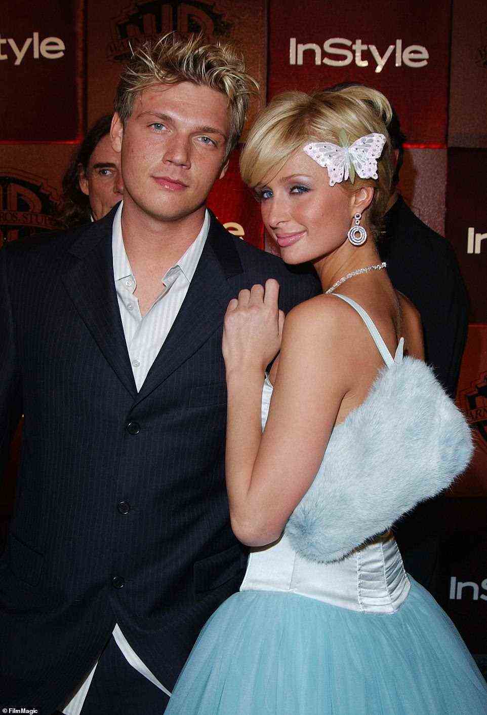 Paris and Nick Carter had a brief fling in 2004, but according to the Backstreet Boys singer, it was not a healthy relationship. He told People Magazine that it was 'totally based on distrust'