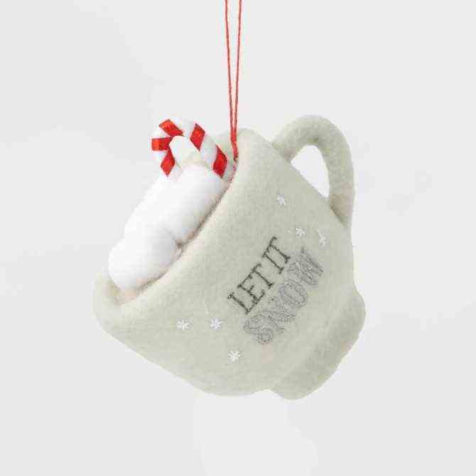 Let It Snow Cup Ornament 