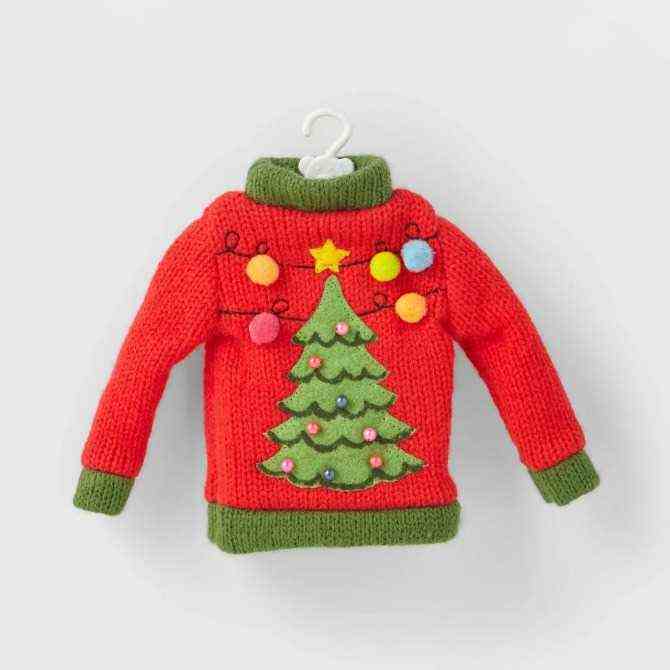 Hässliches Pullover-Ornament