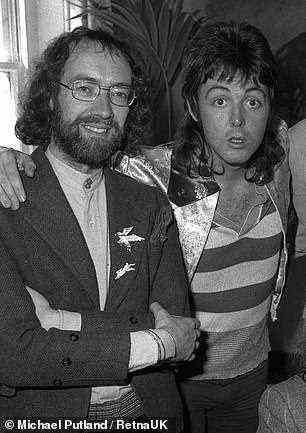 In guter Gesellschaft: Roger McGough mit Paul McCartney 1974