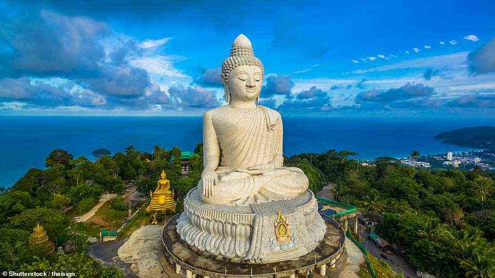 Totale Harmonie: Der 147 Fuß hohe Big Buddha von Phuket ist auf der ganzen Insel zu sehen