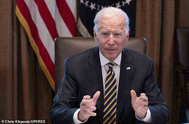 Präsident Joe Biden und US-Beamte sind zunehmend alarmiert über Russlands Manöver in Osteuropa