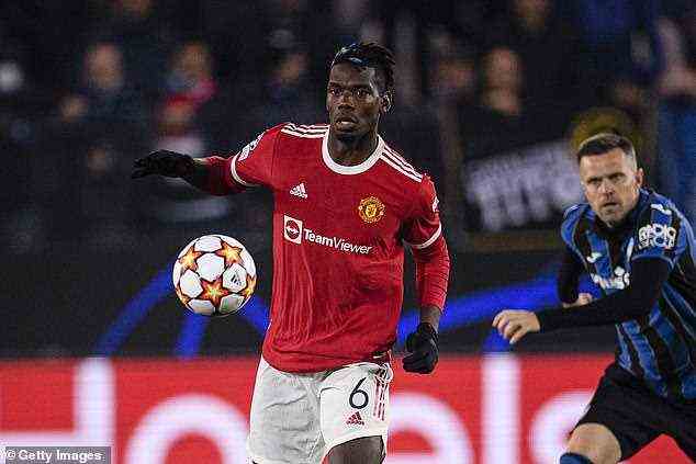 Pogba has been continually linked with a move away from Manchester United since 2019