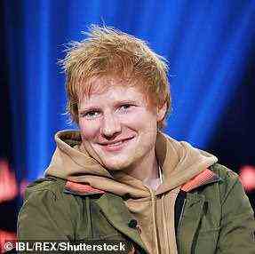 Ed Sheeran ist als bester Künstler nominiert