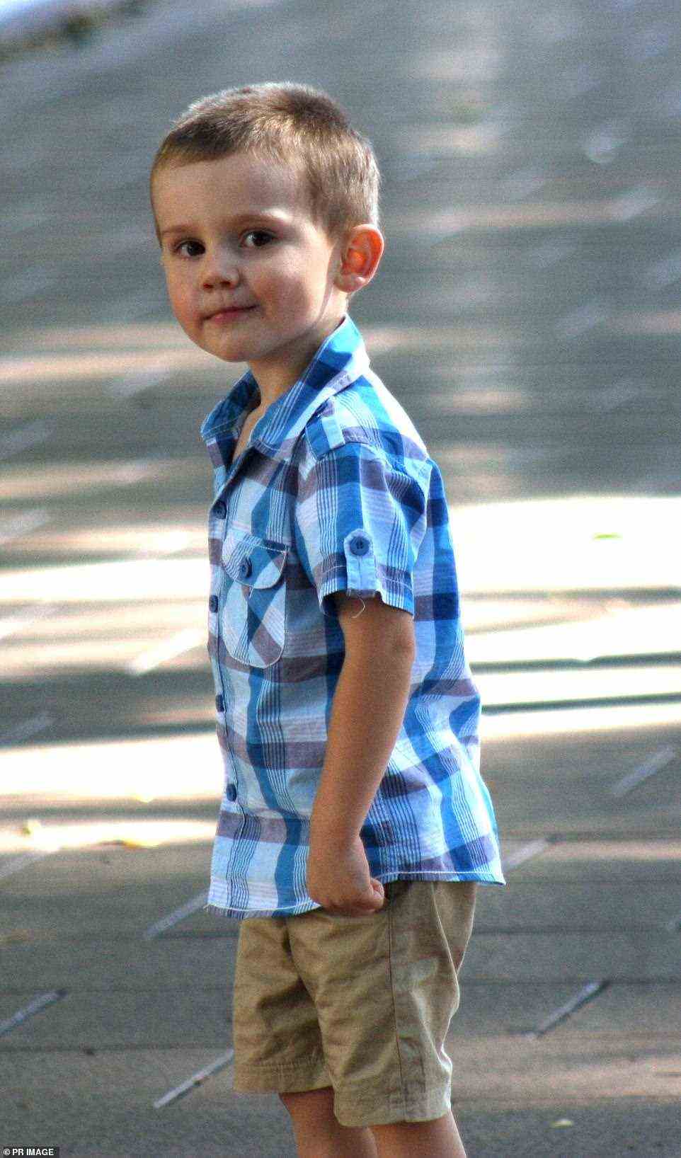 William Tyrrell (pictured) vanished from his foster grandmother's home age three on September 12, 2014