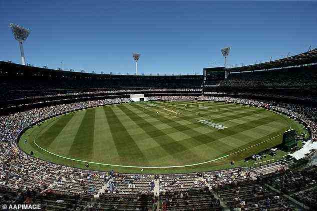 Das Cricket-Testspiel am Boxing Day in Melbourne wird in der Lage sein, große Menschenmengen zu begrüßen