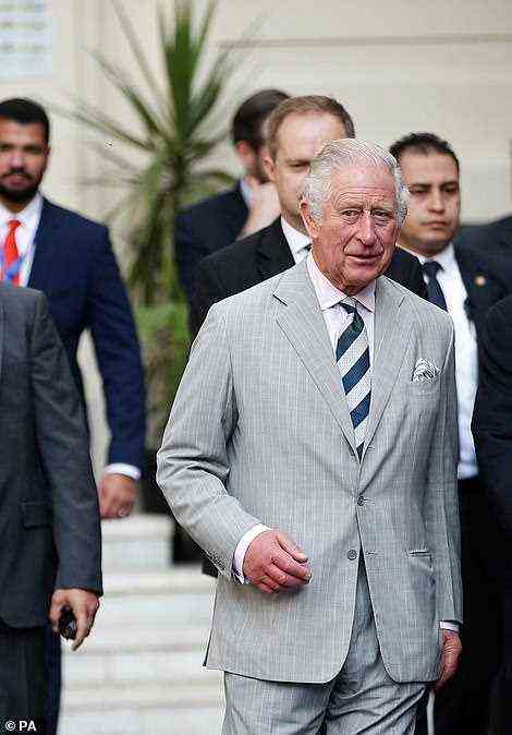 The Prince of Wales attends a Sustainable Markets Initiative (SMI) event