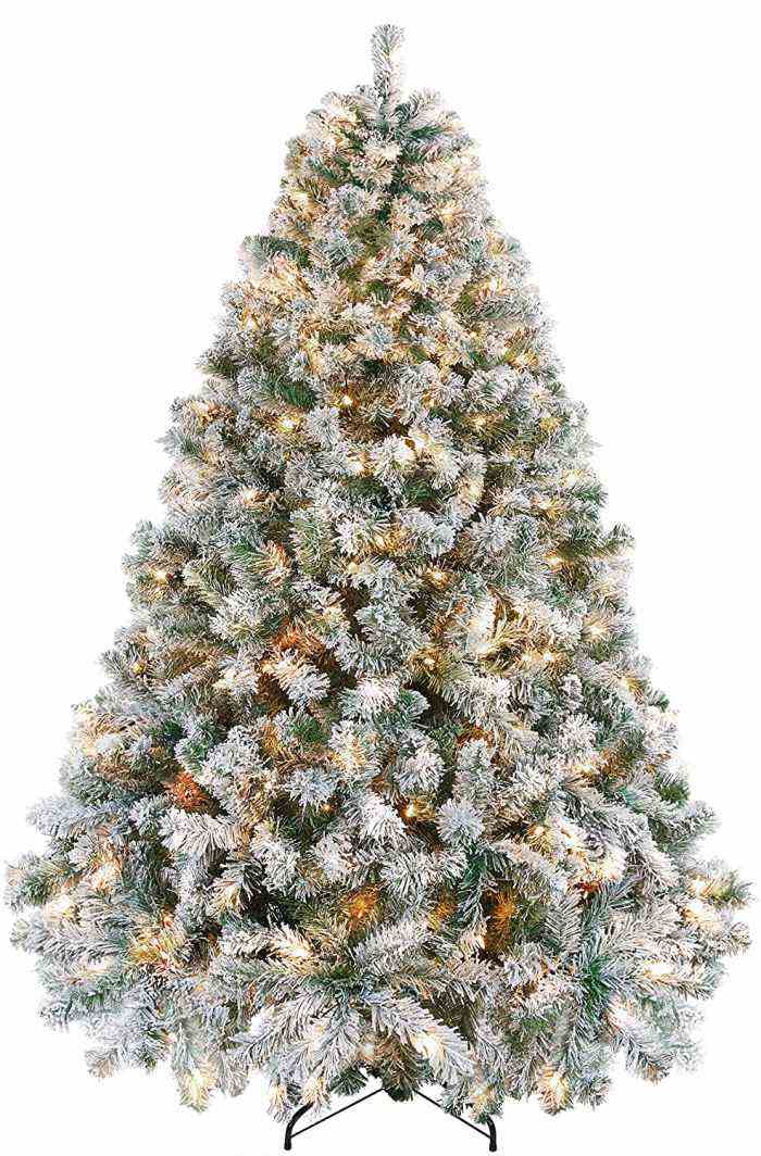 YAHEETECH Vorbeleuchteter künstlicher Weihnachtsbaum