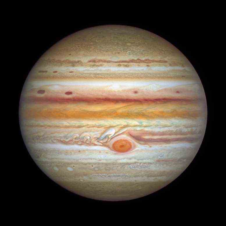 Hubble Jupiter 2021