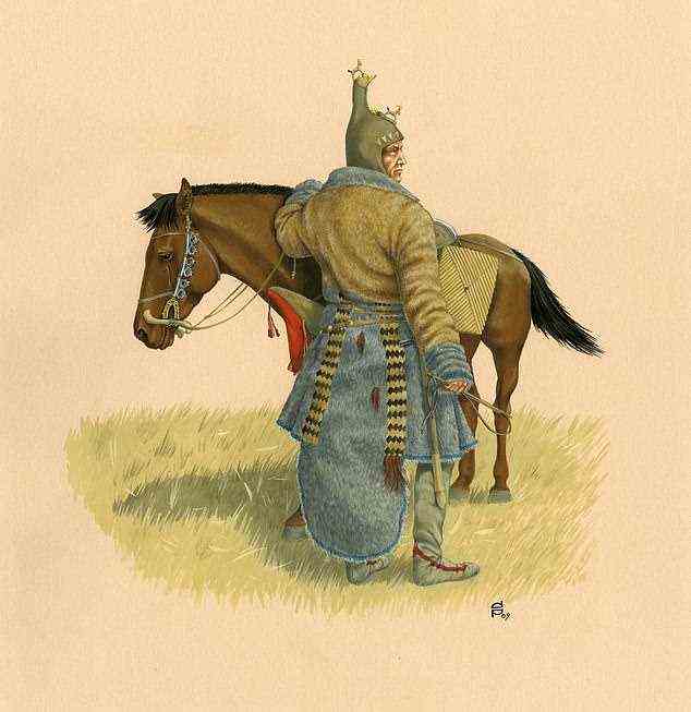 Die Skythen waren als Experten für die Kriegsführung zu Pferd bekannt und wurden oft mit Reitausrüstung begraben