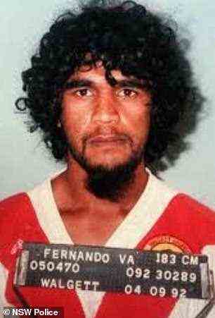 Vester Fernando raped and murdered nurse Sandra Hoare at Walgett with his cousin Brendan Fernando in 1994.