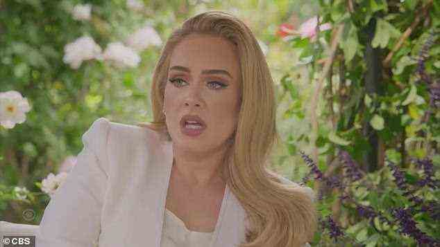 Saying sorry: The Weekend Sunrise host told The Australian he was 'mortified and unequivocally apologetic' to the British singer, 33, for being so unprepared. Pictured: Adele during her interview with Oprah Winfrey for her One Night Only concert special