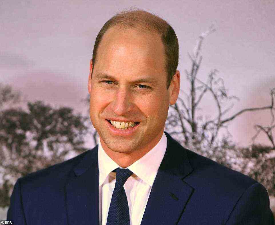 Royal insiders denied William (pictured) and Harry had been embroiled in a briefing war, ahead of a programme examining the brothers' troubled relationship with the media