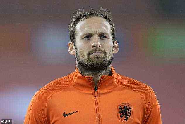 Ajax defender Daley Blind collapsed during training pre-season last year but recovered