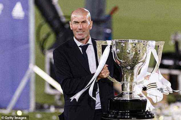 Sollte Pochettino PSG gegen United tauschen, ist Zinedine Zidane der Favorit, um ihn in Paris zu ersetzen