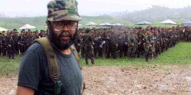 Alfonso Cano, der bis zu seiner Ermordung im November 2011 Kommandant der FARC war.