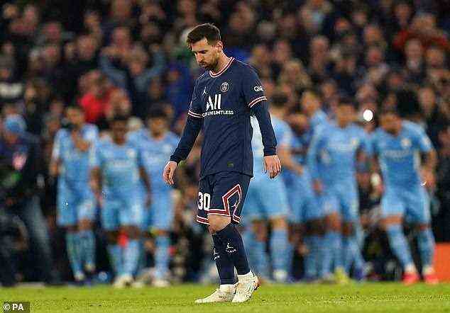 Paris Saint-Germain war wieder einmal übermäßig auf seinen Starspieler Lionel Messi (oben) angewiesen