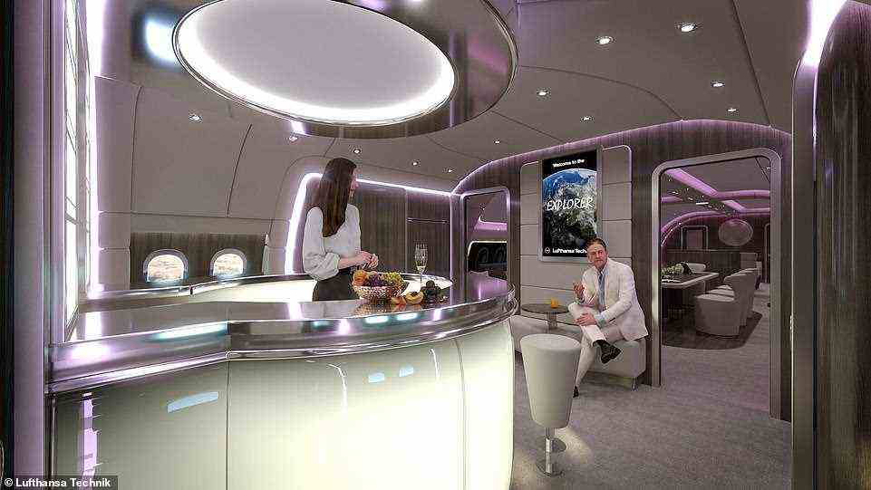Lufthansa Technik hat das Konzept für den „Explorer“ auf der jüngsten Dubai Airshow offiziell vorgestellt