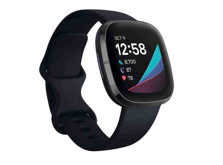 Fitbit Sense-Smartwatch mit Fitness-Tracking.