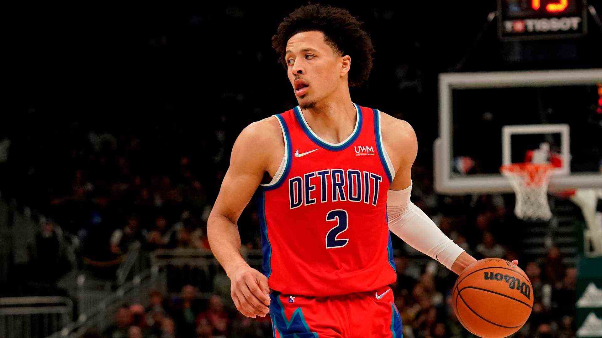 NBA Rookie Ladder Cade Cunningham drängt auf den Spitzenplatz