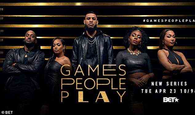 Auf dem Bildschirm: Der Darsteller ist derzeit in der zweiten Staffel der Dramaserie Games People Play zu sehen, die auf BET . ausgestrahlt wird
