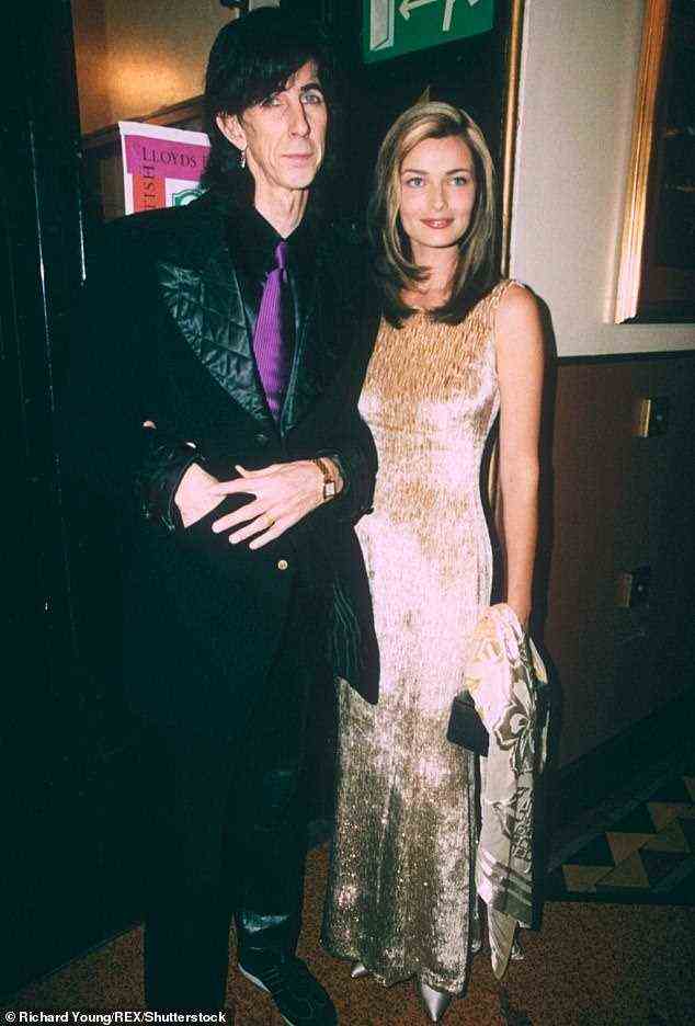 Difficult: Porizkova said she eventually grew up and tried to find her own way, considering she was only 19 when she met Ocasek (pictured in 1996), but it was a 'turn off' for her husband