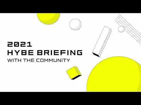 2021 HYBE BRIEFING MIT DER COMMUNITY