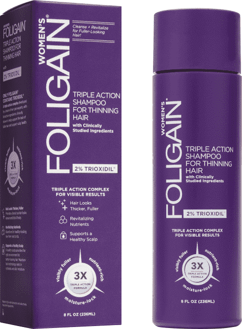 Foligain Shampoo mit dreifacher Wirkung
