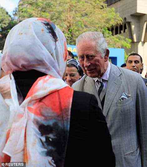The Prince of Wales (pictured) has attended a Sustainable Markets Initiative event
