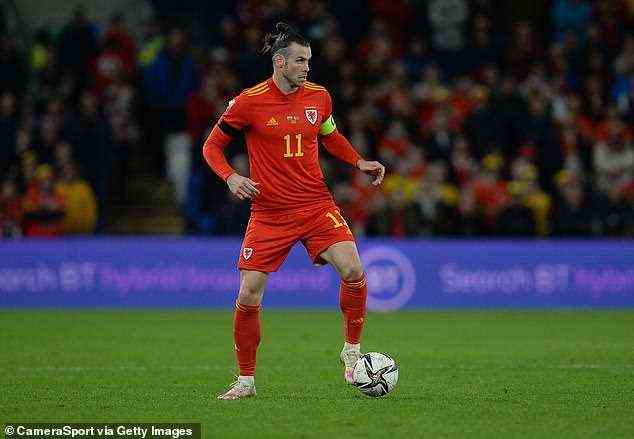 Gareth Bale wurde nach seinem Cameo-Auftritt für Wales gegen Weißrussland als 