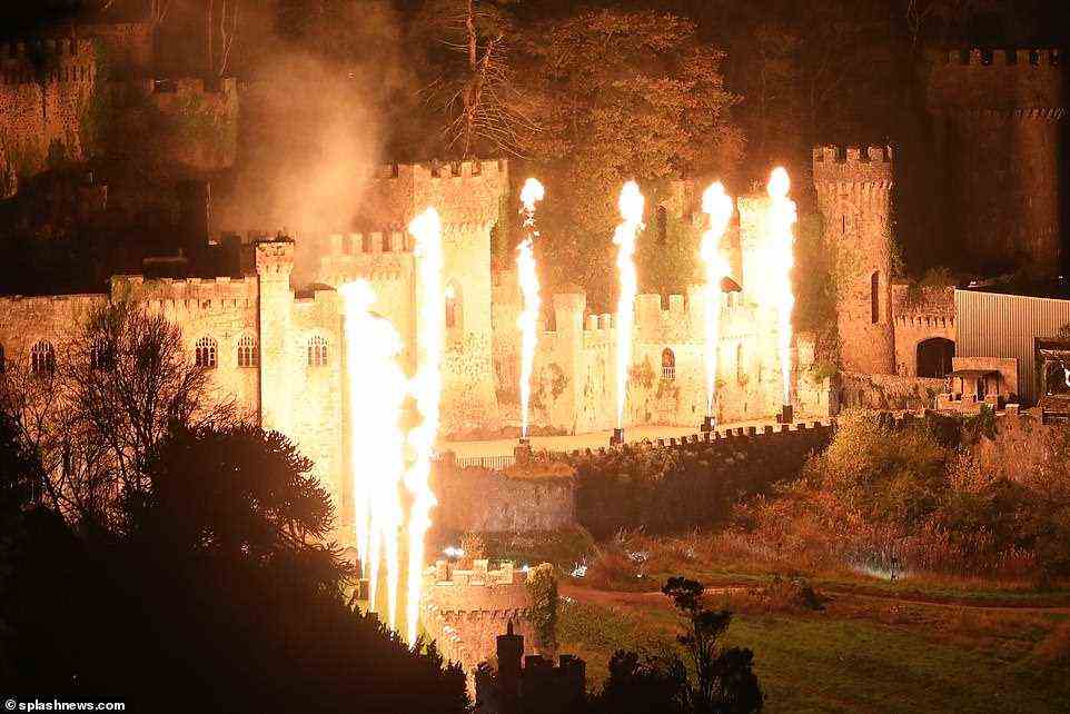 Wow! Filming for I'm A Celebrity... Get Me Out Of Here is well underway, with campmates spotted making a dramatic arrival at North Wales' Gwrych Castle on Friday night