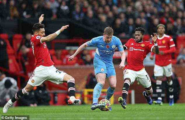 Manchester City hat diesen Monat im Derby gegen seinen Lokalrivalen United gewonnen