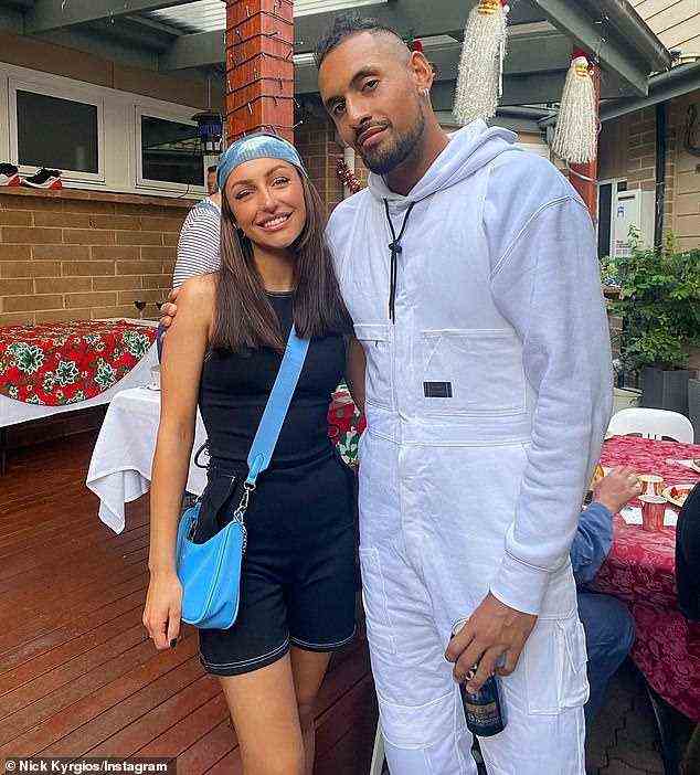 She's not holding back! Nick Kyrgios' on-off girlfriend Chiara Passari labelled him a 'player' in a series of Instagram Stories