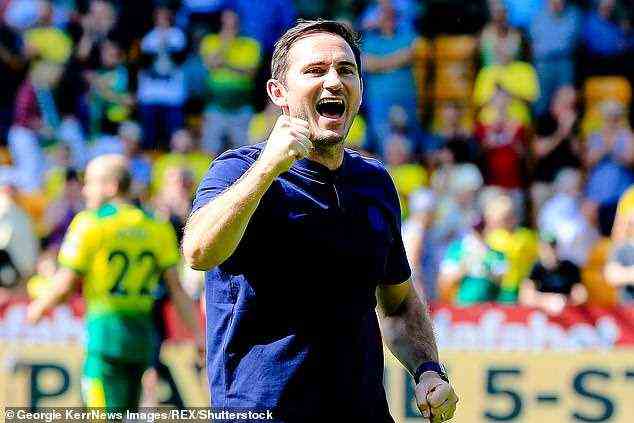 Frank Lampard ist einer von zwei Kandidaten im Rennen, um der nächste Manager von Norwich City zu werden