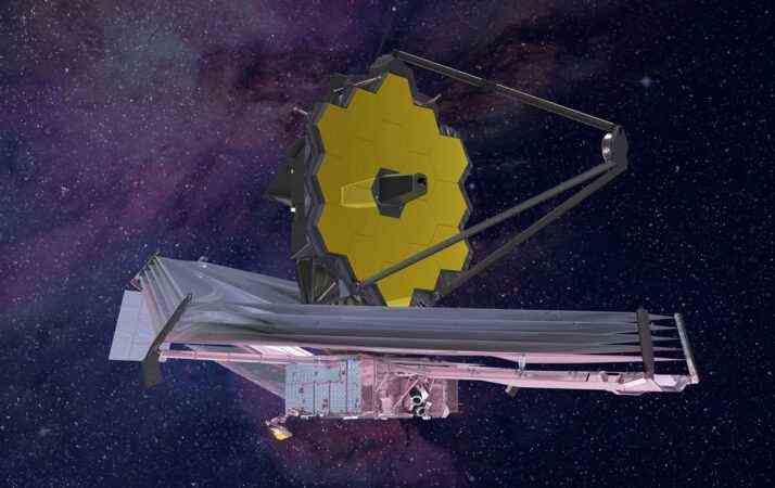 Abbildung des James Webb Weltraumteleskops