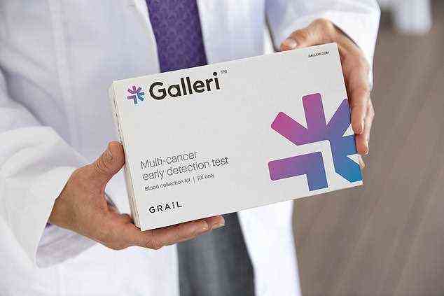 Es wird angenommen, dass der Galleri-Krebstest (im Bild) in der Lage ist, 50 Krebsarten durch einen Bluttest zu erkennen.  Es wurde als „Game Changer“ beschrieben und könnte helfen, Krebs früher zu erkennen und die Überlebenswahrscheinlichkeit einer Person zu erhöhen