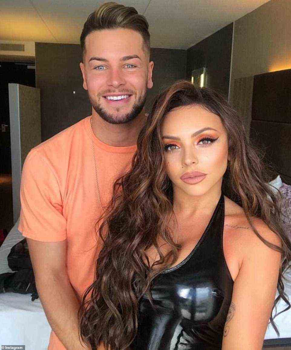 High profile: Jesy's next high-profile relationship was with Love Island star Chris Hughes. However the pair broke up last year after 16 months together