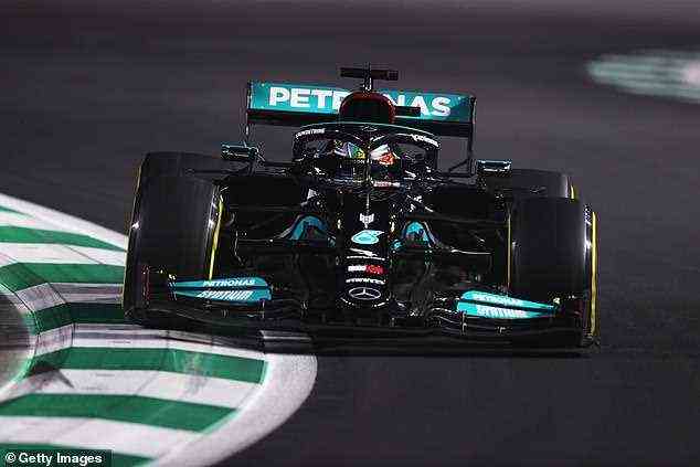 Lewis Hamilton war während des Freitagstrainings für Mercedes in Saudi-Arabien der Schnellste