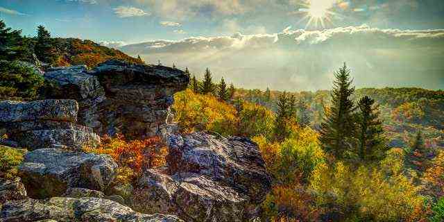 Conde Nast Traveler hat West Virginia für seine Liste 2022 ausgewählt, weil der Staat für Menschen, die die Natur lieben, attraktiv ist.  Dolly Sods, West Virginia, ist abgebildet.  (iStock)