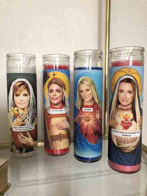 Echte Hausfrauen Heilige Kerzen