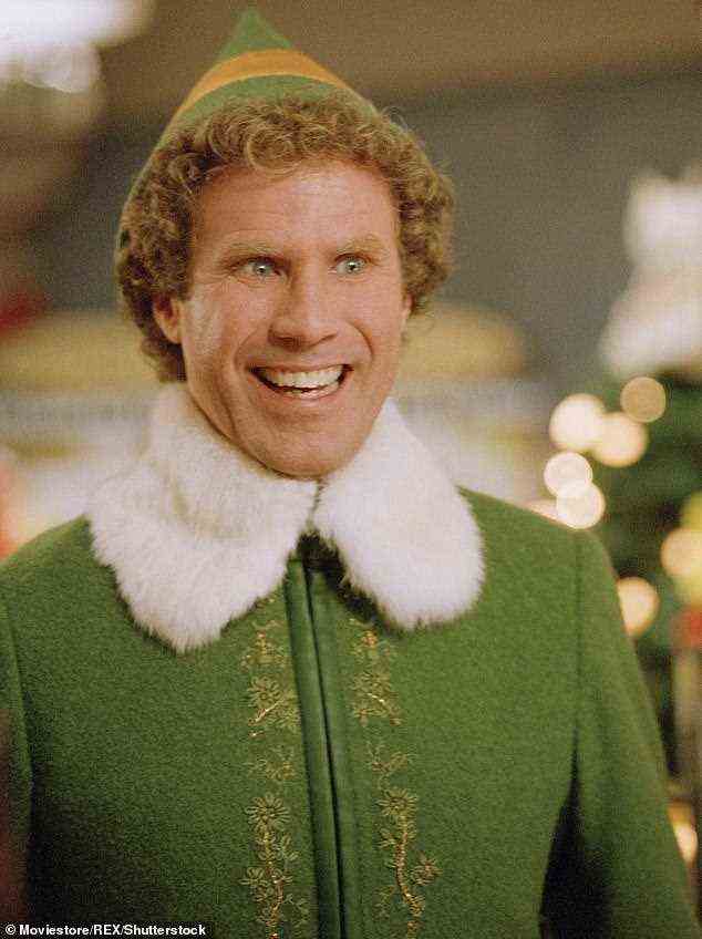 While 2003's Elf, starring SNL alum Will Ferrell, pictured, is a Christmas cult classic, some pointed out that Buddy barging in a women's bathroom would not fly by today's movie making standards