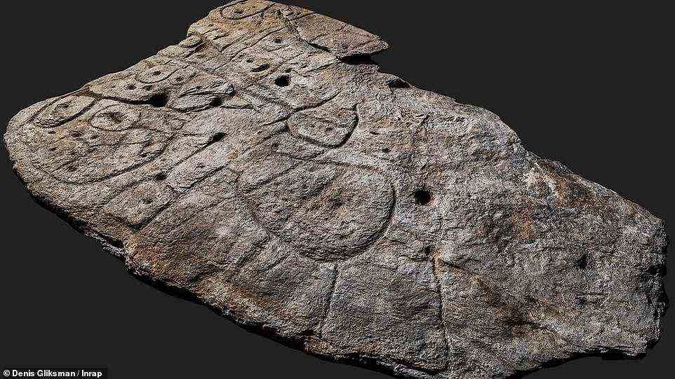 The Bronze Age map discovery is a massive stone that was uncovered in France in April is thought to be Europe's oldest map. A team of French scientists determined the markings were etched 4,000 years ago and depict an area in Western Brittany, France