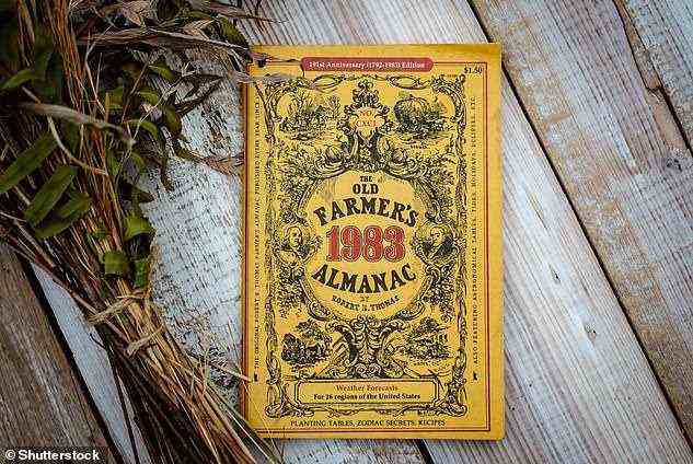 The popular almanacs of the middle 18th century 'disseminated a view of the natural world infused with religious significance', the study authors say