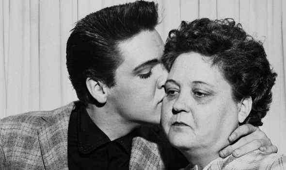 Elvis und seine Mutter Gladys