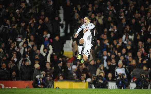 Clint Dempsey, Fulham's striker, was also popular with viewers back home in USA